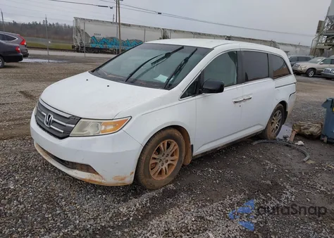 2012 Honda Odyssey Ex из США, поврежденный, VIN 5FNRL5H46CB068277